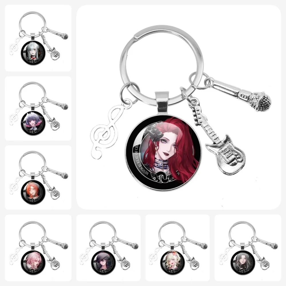 Juego Path To Nowhere llavero de cristal de dibujos animados mochila colgante llaveroShalom Adela Cabernet accesorios decorativos adorno