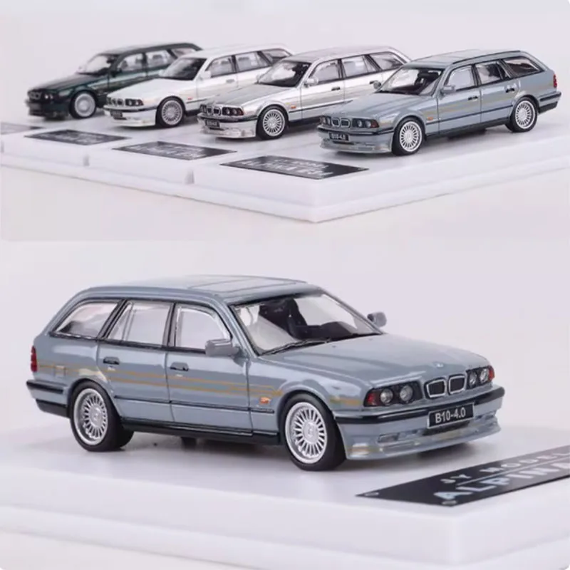 

Литой под давлением масштаб 1:64 E34 ALPINA, имитация сплава, модель автомобиля, статический дисплей, Коллекционная игрушка, подарок, сувенир, украшение, орнамент