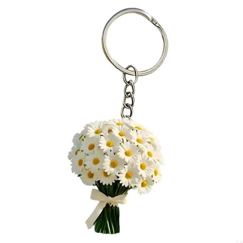 Acrylic Keychain For Car Keys Bag Decoration Cartoon Pattern