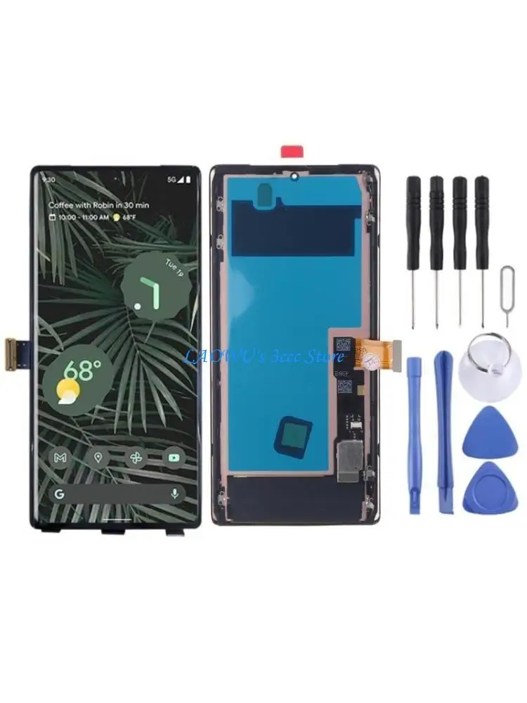 

Экран Y8AD и Digitizer для Pixel 6 ЖК -дисплей.