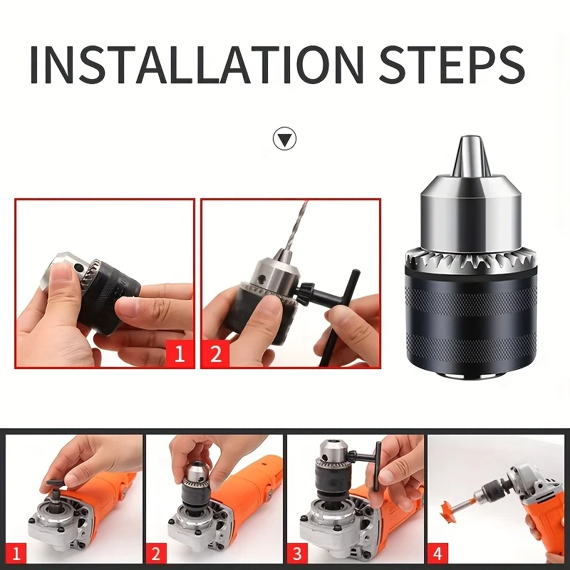 Angle Grinder Electric Drill Change-over Head Chuck Multi-Functional Special Refitting Cutting Machine Utility Tool Accessories