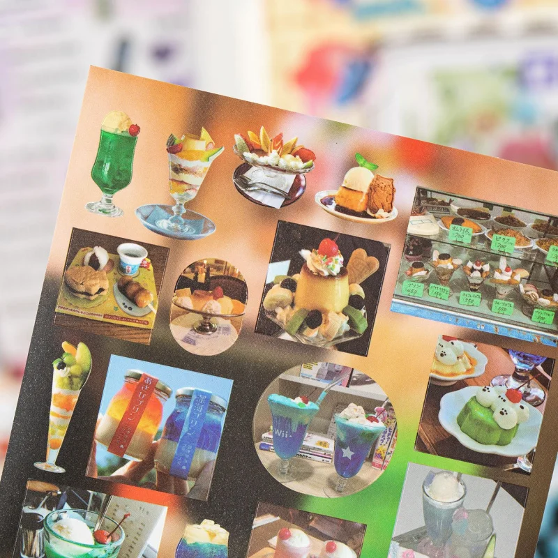 30 - كتاب ملصقات المناظر الطبيعية الجميلة، مع أنماط المناظر الطبيعية الرائعة وطباعة عالية الجودة، مثالية لمجلة ديكو #4