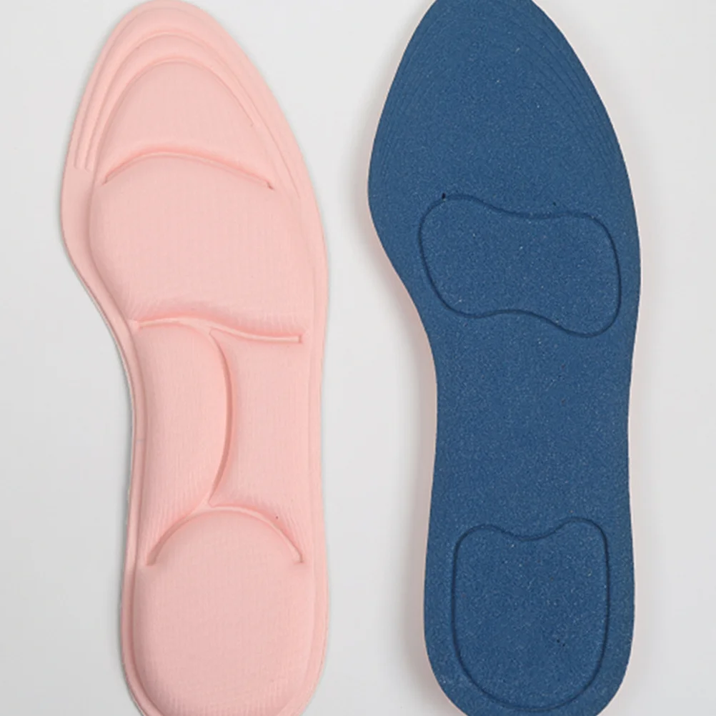 

2 Pairs Sports Insole Sponge Insoles Absorption Pad Shoe Casual Exercise Insert Miss