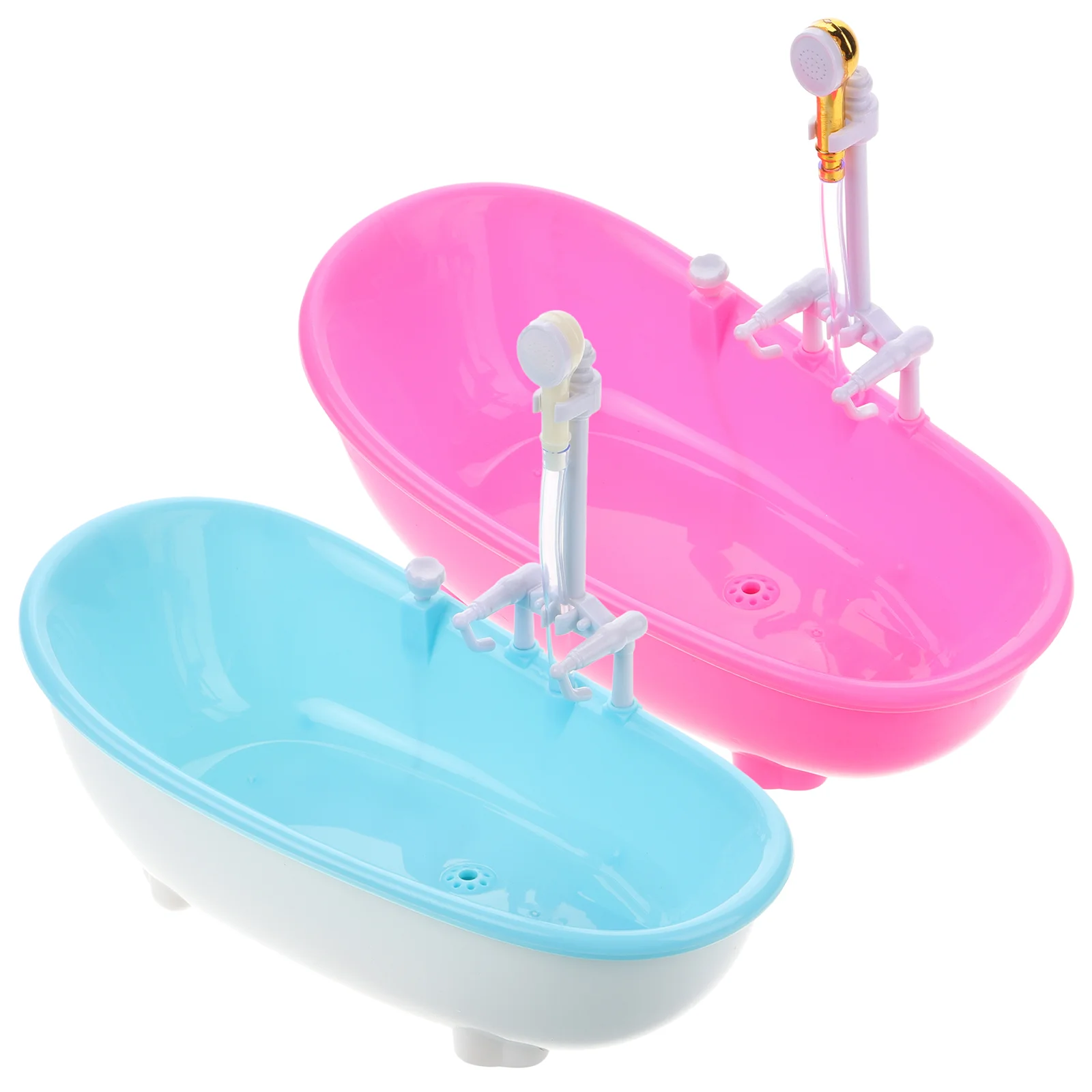 

2 Pcs Ice Cream Cup Simulation Bathtub Baby Child Toy Infant for Dolls Parfait Bowl 2230X1150X900CM Plastic Pretend