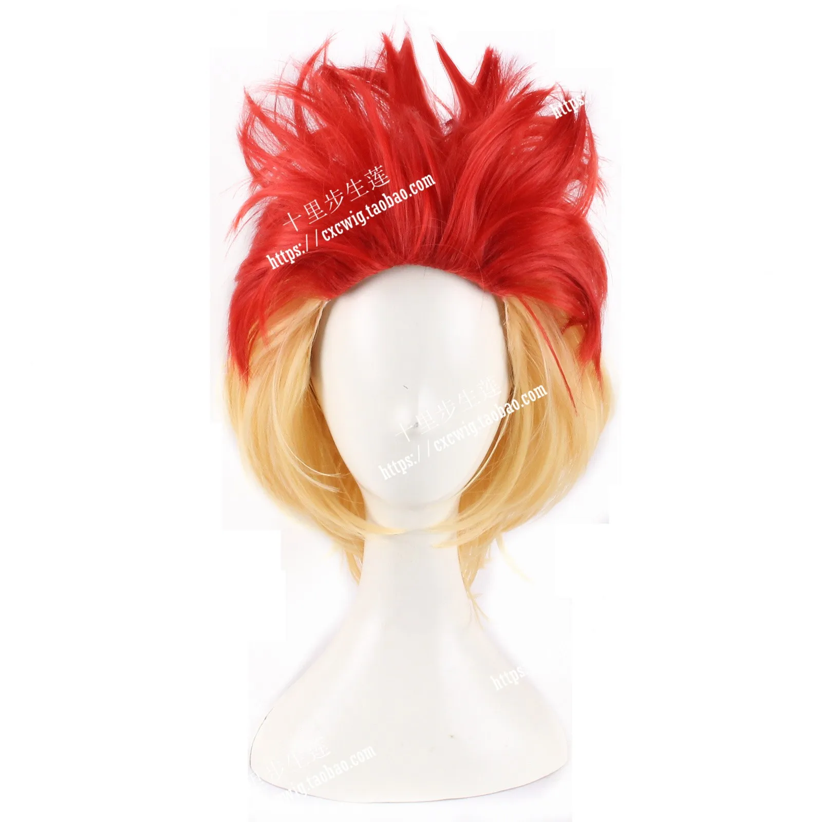 Elemental Anime cosplay Wig Short  Ember Wade Wig Synthetic Hair Halloween Party Costume Wigs + Free Wig Cap