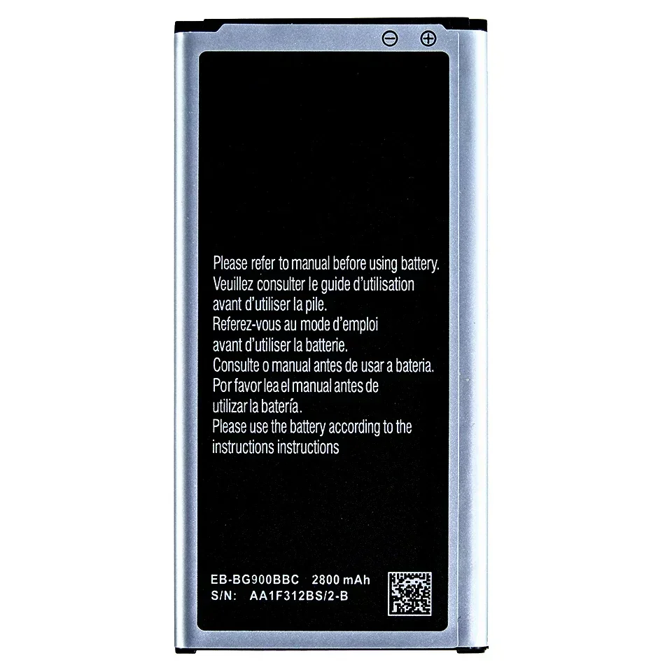 For Samsung S5 S6 S7 Edge S8 S9 S10 S10E S20 Plus Battery For Galaxy S3 S4 mini SM G900 G900I G900F G900H G930F G950 EB-BG900BBE