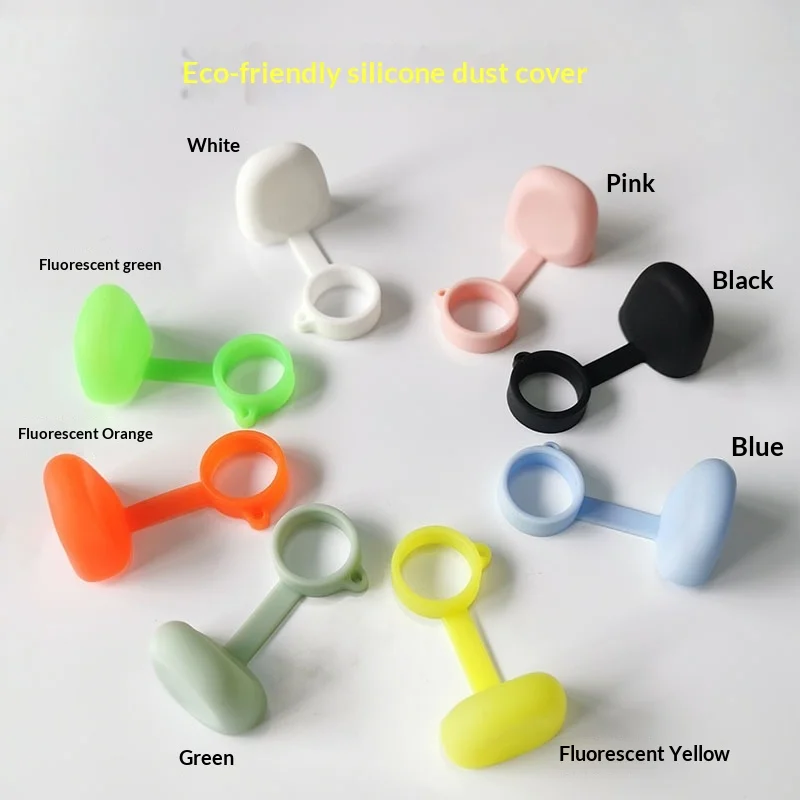 8PCS Tampa Protetora de Silicone Macio de 13mm para Bico de Vape, Capa Universal para Acessórios de Cigarro Eletrônico