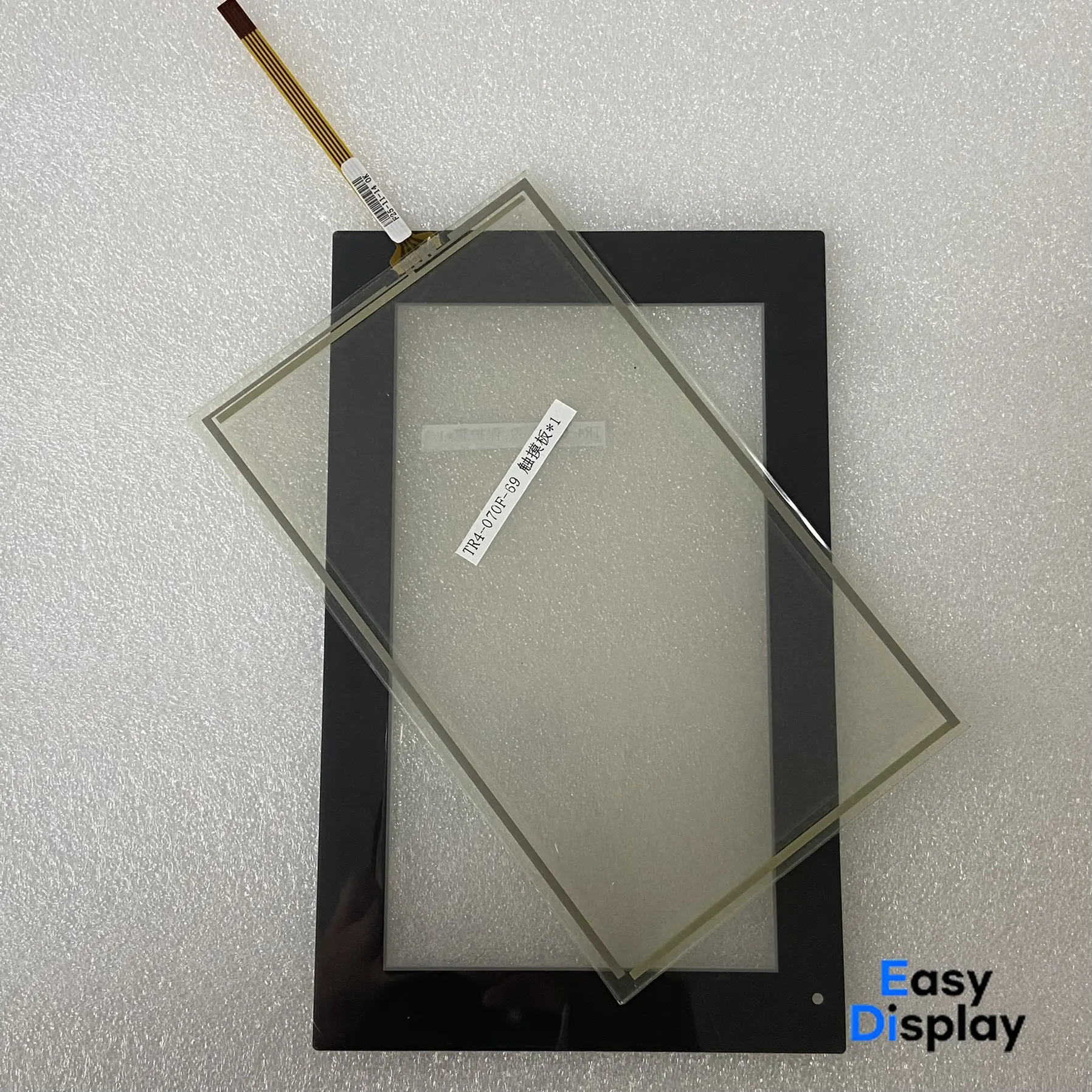 Touch Screen Panel Glass Digitizer TR4-070F-69 + Overlay Film