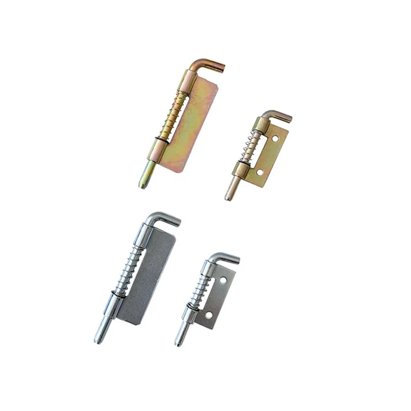 

3PCS Spring Pin Hinge Door Axle Switch Cabinet Left And Right Concealed Hinge CL225 Distribution Box Cabinet Door Welding Hinge