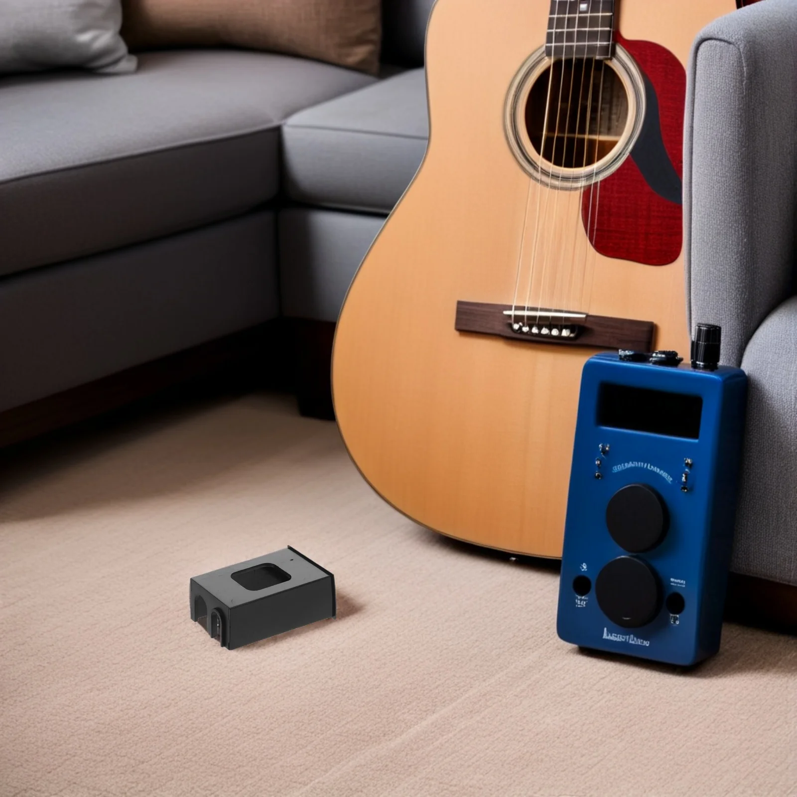 

3Pcs Guitar Compartment Cover Replacement for Acoustic Electric Eq-7545R Fast Change Wear Resistant Accessory