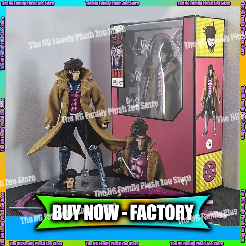 

In Stock Ct Toys Gambit Mafex 131 X-Men 138 096 Wolverine Anime Action Figure Statue Collection Model Kids Gifts Custom Toys