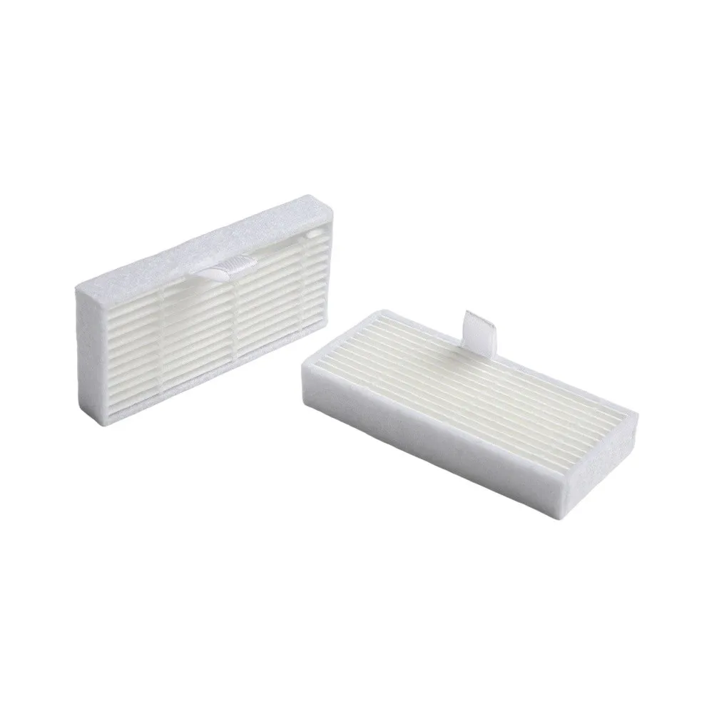 Compatible Vacuum Cleaner Spare Parts Kit with Side Brushes HEPA Filters and Microfiber Mop Pads for MIDEA i2A For Conga 999
