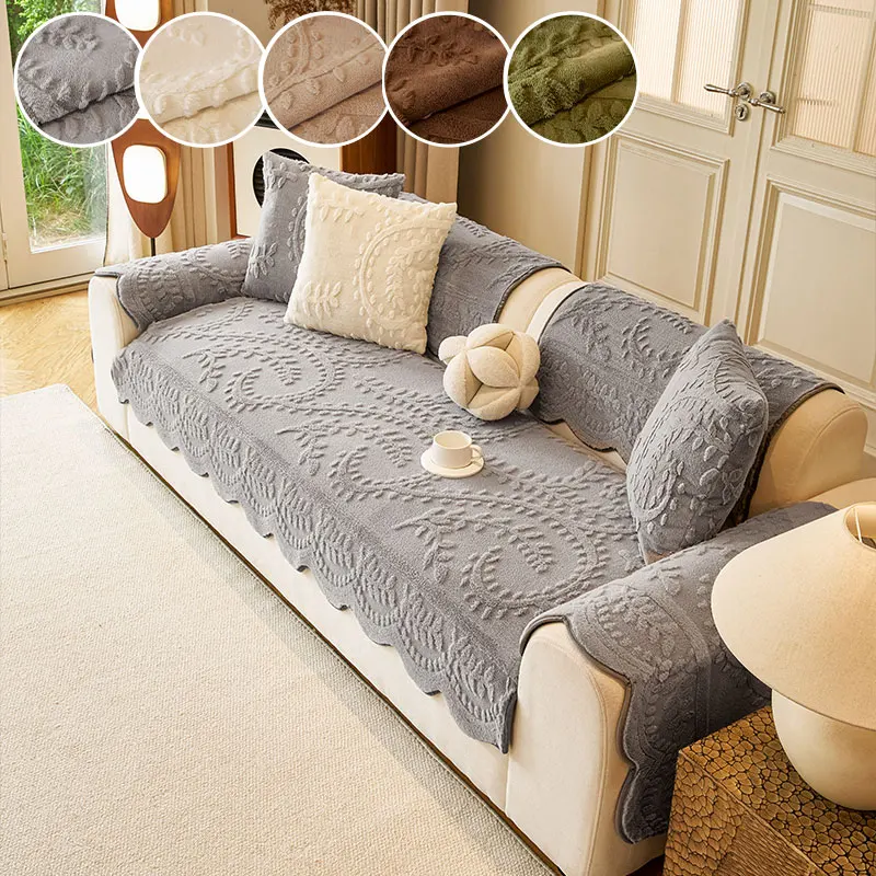 1PC-Warm home living room pet friendly sofa cushion,Modern Home Non‑slip Sofa Pad for Cozy Living Room, Furniture Protection