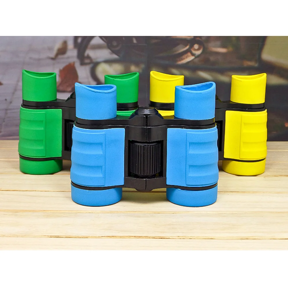 

Blue 4x Adjustable Children Simulated Focal Outdoor Game Props Birthday Present Bird Watching Kids Focal