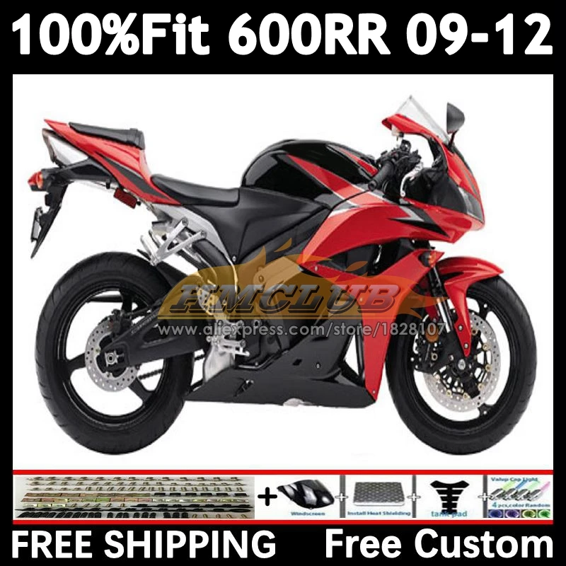 Injection For HONDA red flames CBR 600 RR 600RR CBR600 CC RR F5 61No.87 CBR600RR 09 10 11 12 600CC 2009 2010 2011 2012 Fairing