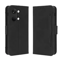 For OnePlus Nord 3 5G Case Premium Leather Wallet Leather Flip Multi-card slot Cover For OnePlus Nord 3 Nord3 Phone Case