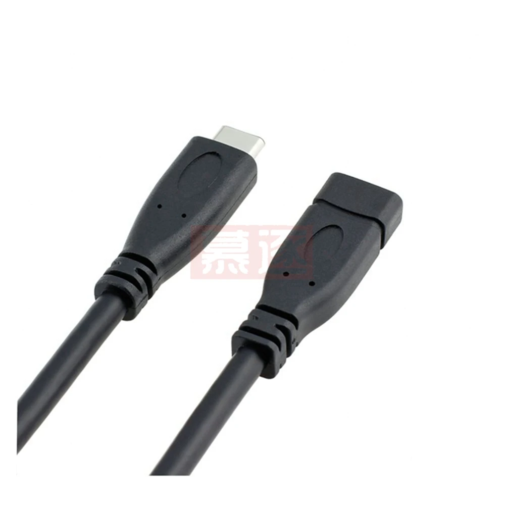 Hight quality Type C USB 3.1 Male to USB-C Female Extension Data Cable Extender Cord 0.2M 0.6M 1M