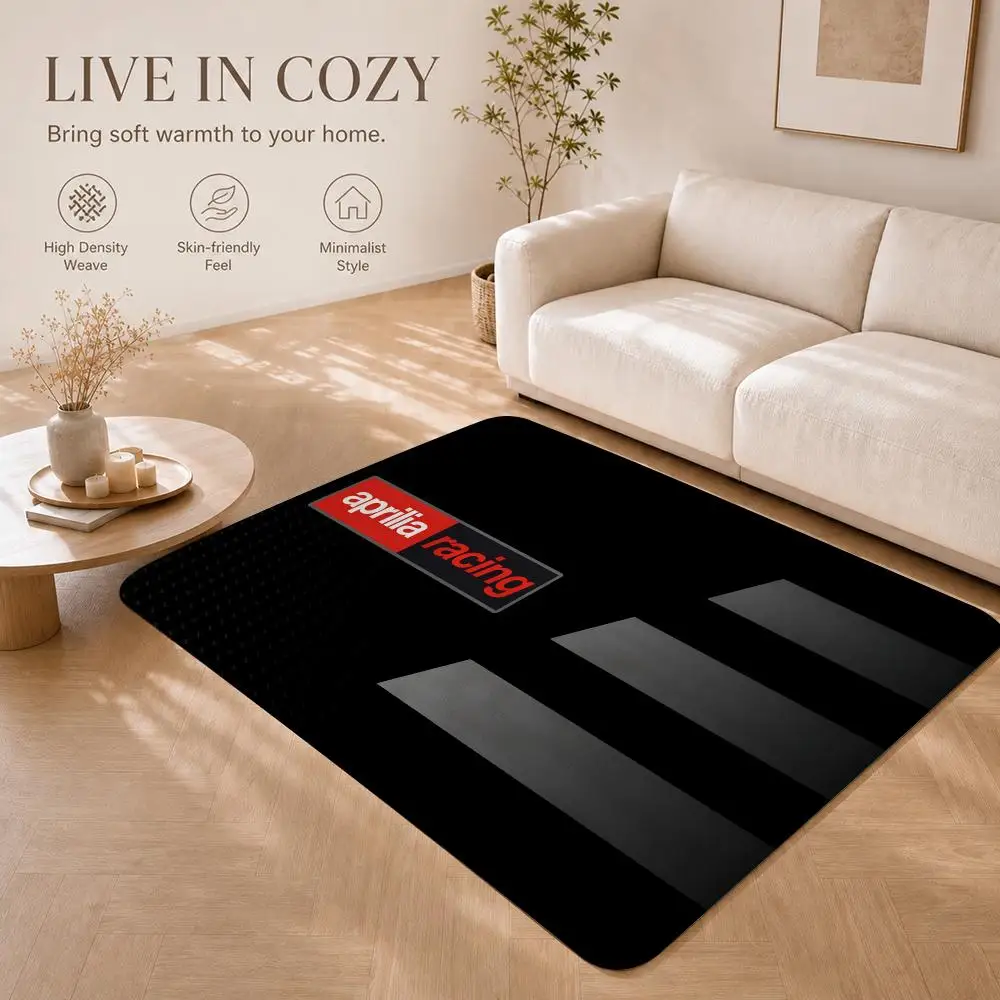 Motorcycle Brand A-ApriliaS Floor Mat Non-Slip Absorbent Floor Mat Decorative Rug for Home Bathroom Bedroom Entryway