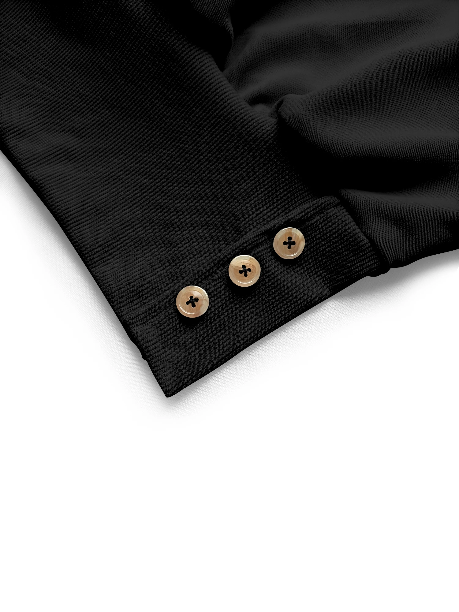 Lässiges Damen-Sweatshirt mit Rundhalsausschnitt, langärmliges Pullover-Oberteil mit geraffter Taille und seitlichen Knöpfen, einfarbig, schmale Passform, Streetwear – Detail 20