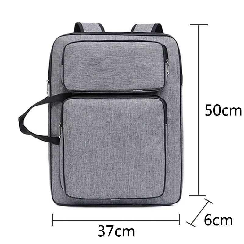 8K drawing board bag Waterproof Sketching Bag Oxford cloth shoulder Pencil Bag Case Organizer painting bag art supplies Tool Bag