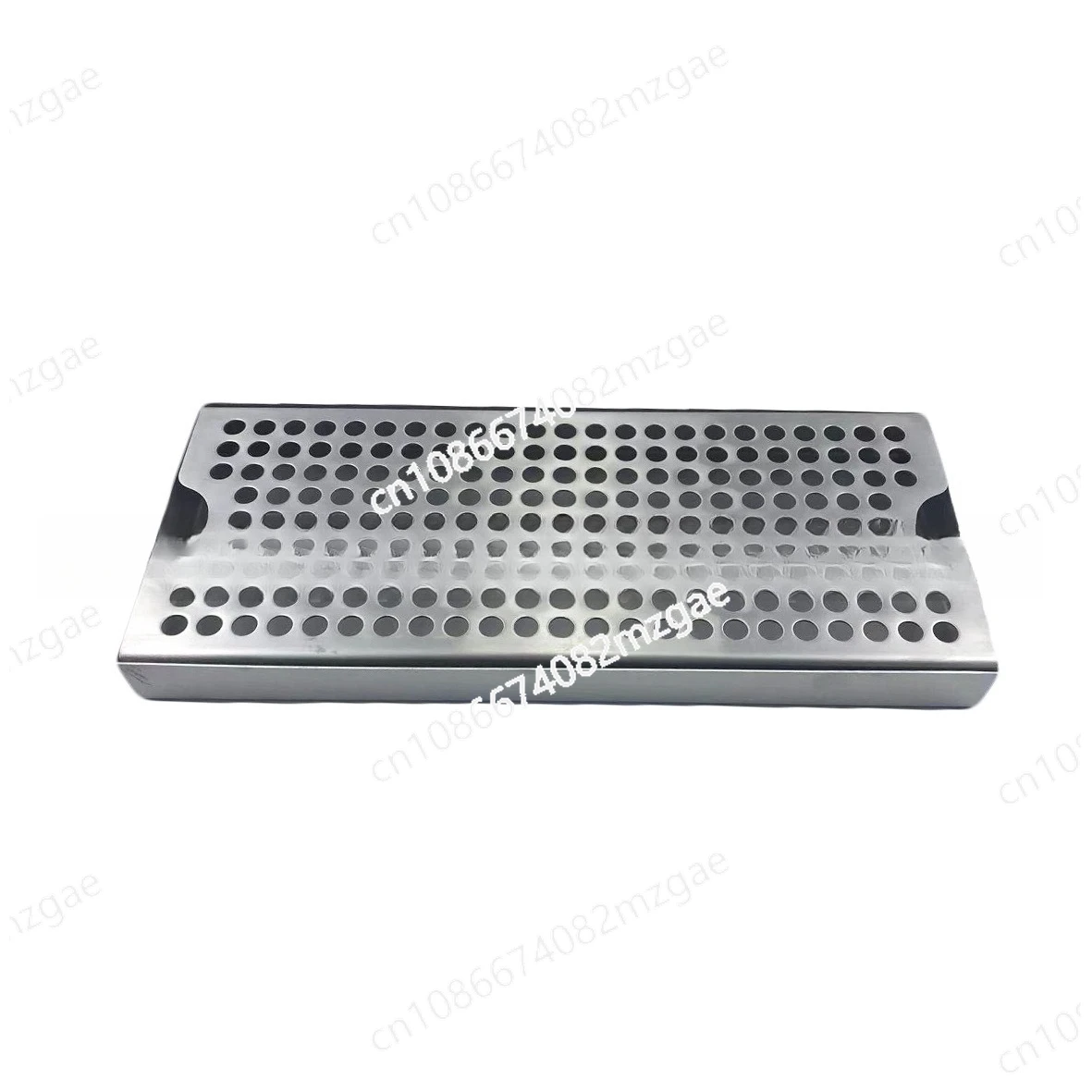Stainless steel 304 beer drip tray water tray bar craft beer maker wine column accessories surface fine polishing