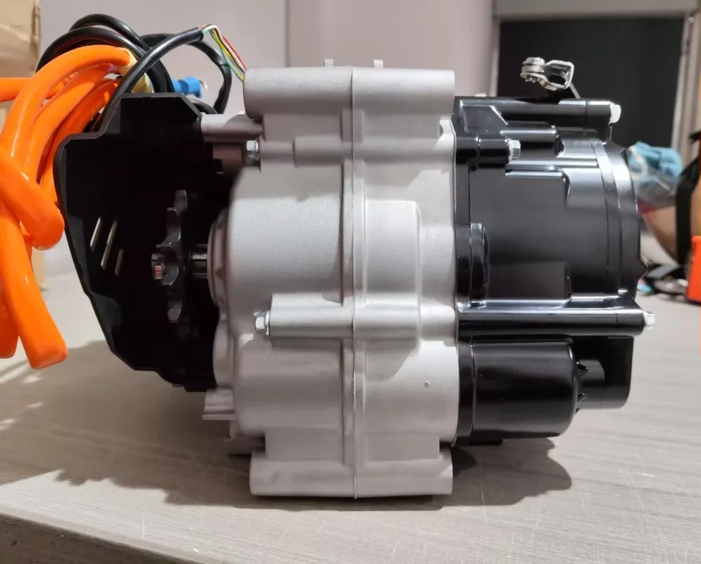 72V 3000W 5000W Variable Gear Electric Motorcycle Motor