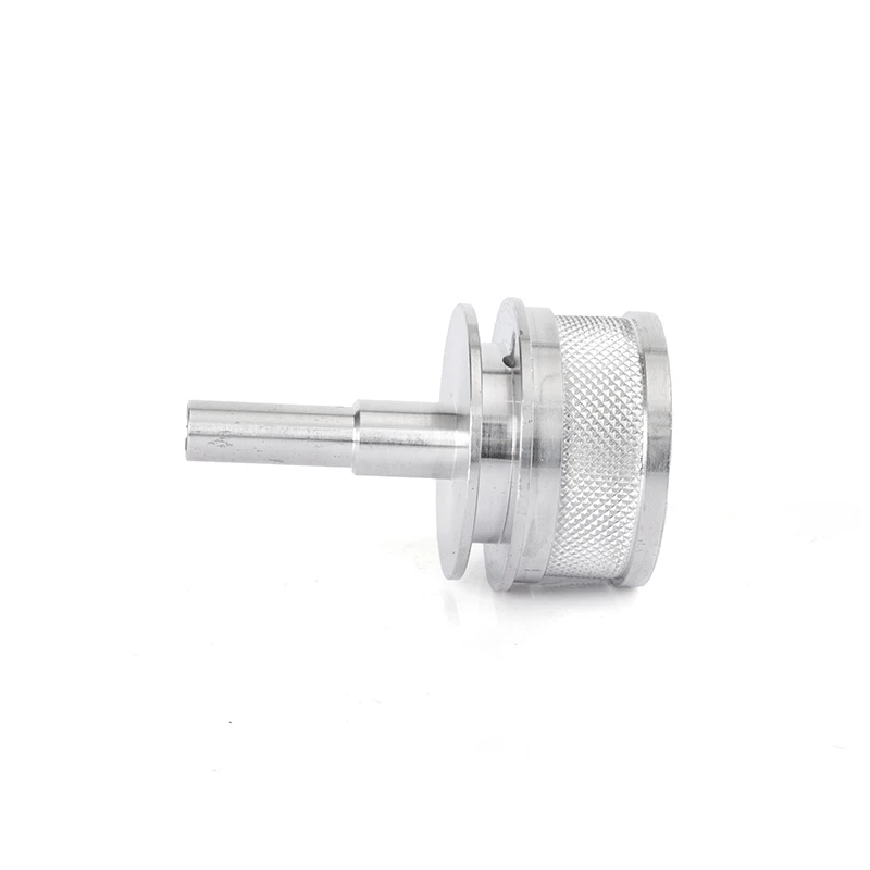 500 pieces CNC Machined Aluminum Knurled Housing and Cap with Wire EDM & Broaching for Electronic and Optical Devices