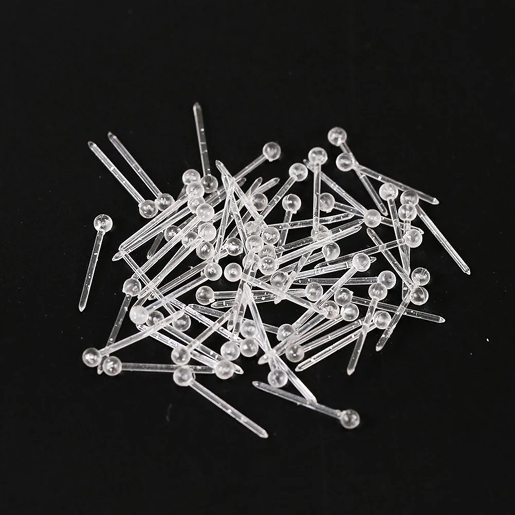 

Plastic Earplugs DIY Studs Multi functional Components Accessories Women Girls Earrings Durable Safe Long lasting Break