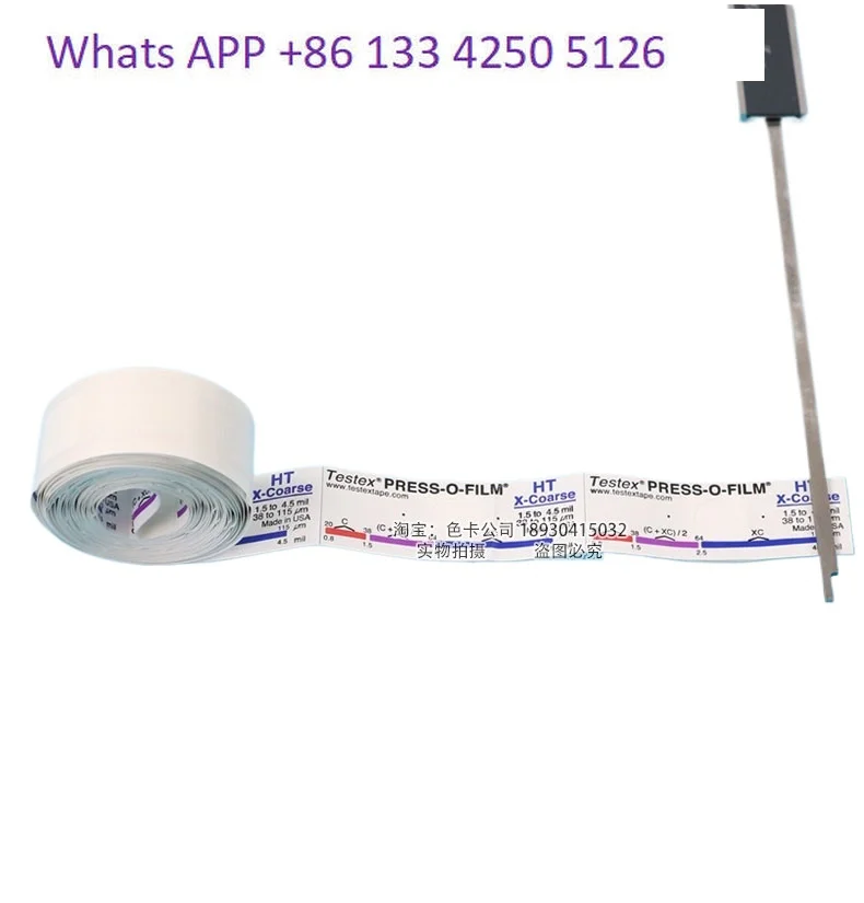 E122-C Papel para frotar de rugosidad Cinta de copia gruesa X 20-64/38 -115μm Papel de anclaje Elcometer