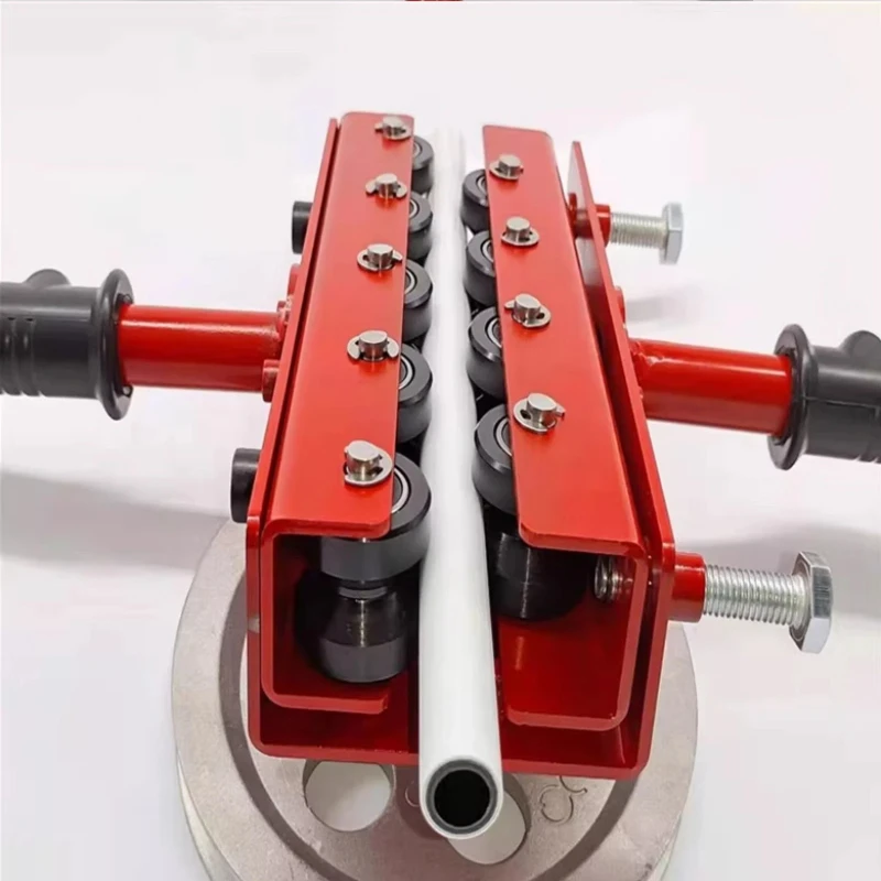 Manual Steel Pipe Straightener 6-12mm/14-25 Metal Tubing Straightener Iron Wire Steel Wire Copper Pipe Straightening Tools