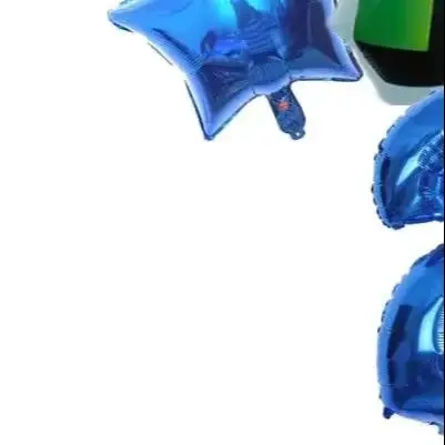 Dibujos animados Roblox-Juego de globos de dibujos animados de doble cara, decoración de fiesta de cumpleaños, número creativo, periférico