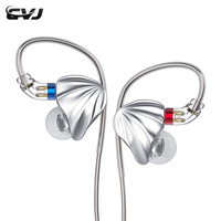 CVJ Nami In-Ear Earphone HIFI Aluminum Magnesium Alloy DD+1BA Wired Hybrid Earphone Switch Tuning Kai Monitor Earbud