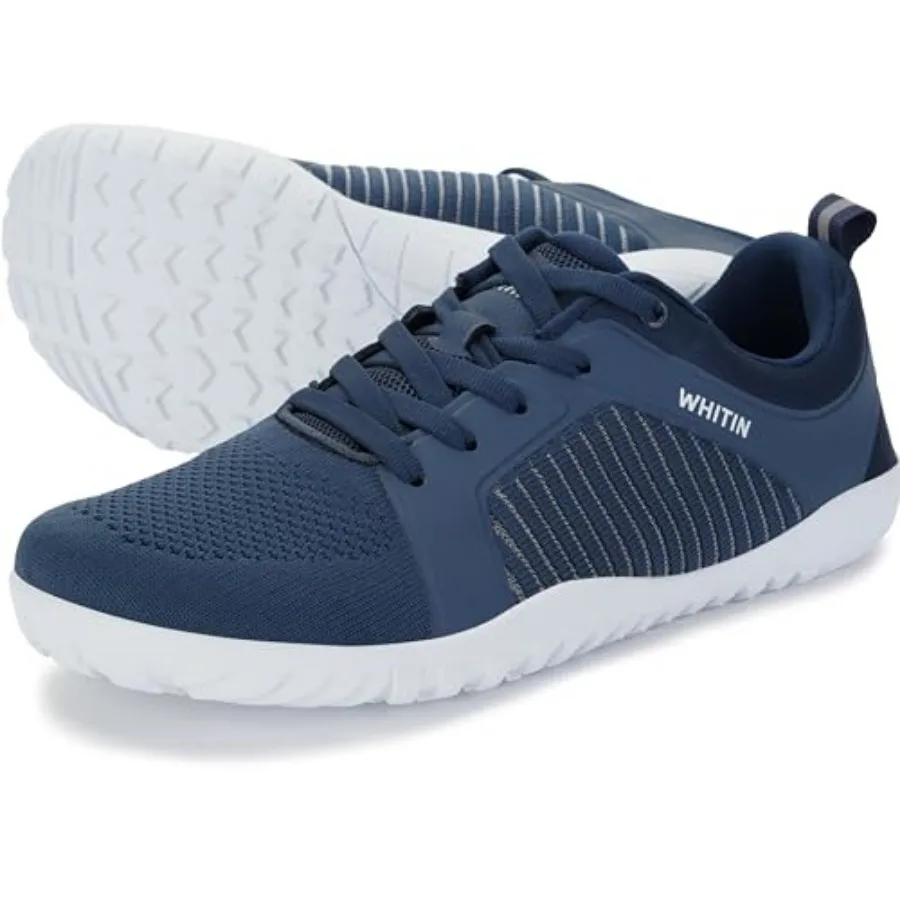 

Men's Barefoot Trail-Running Shoes Wide Toe-Box Zero-Drop Sole Optimal Traction
