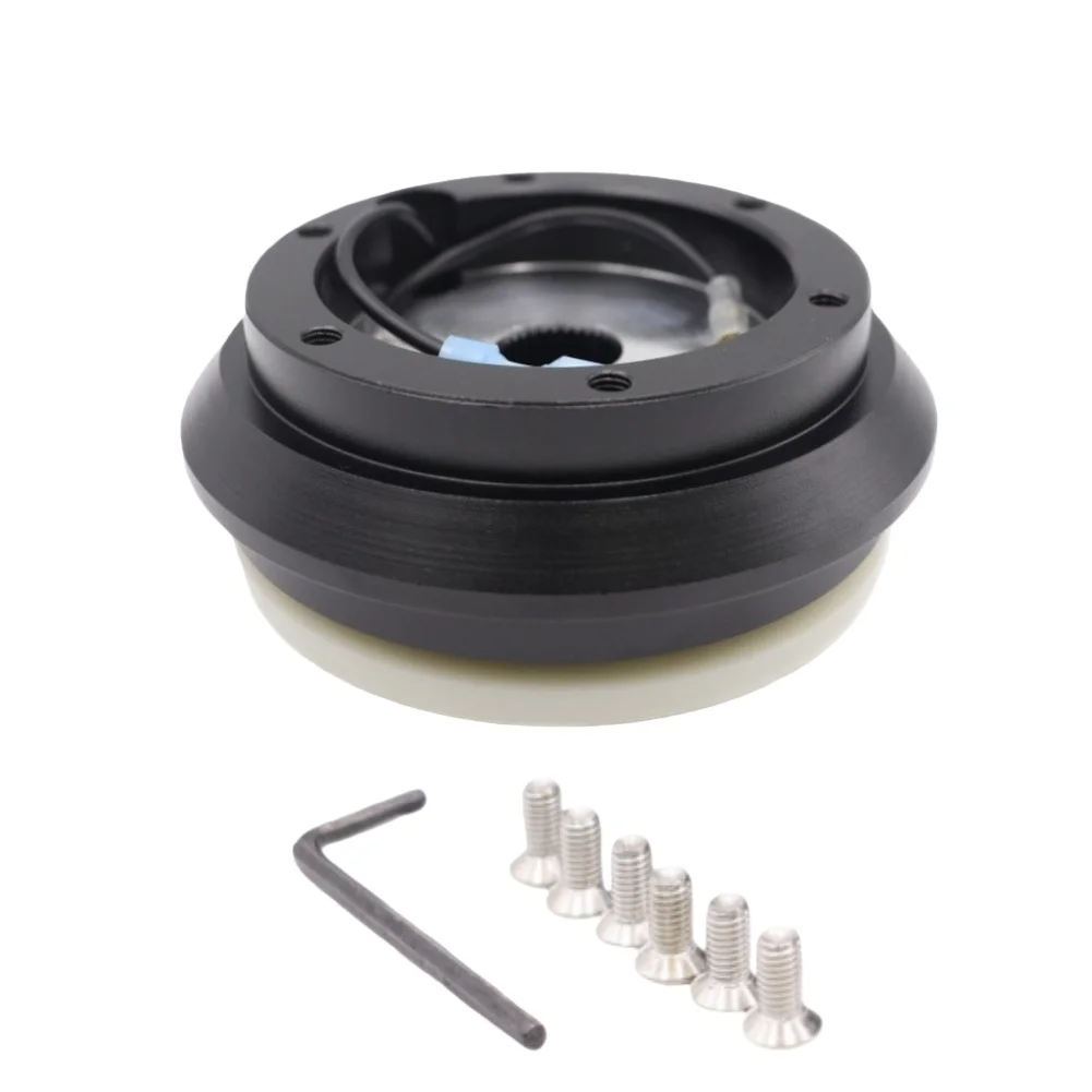 Aluminum Alloy Steering Wheel Hub Adapter Compatible with For ACURA Accord Civic Odyssey with Exact Measurements