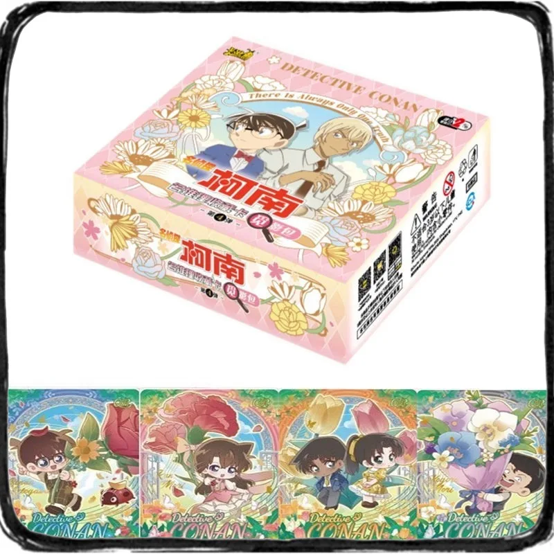 

KAYOU Detective Conan 4th Edition Card Shadow Seeker Pack Famous Deduction Collectible Cards Anime Birthday Gift Toys