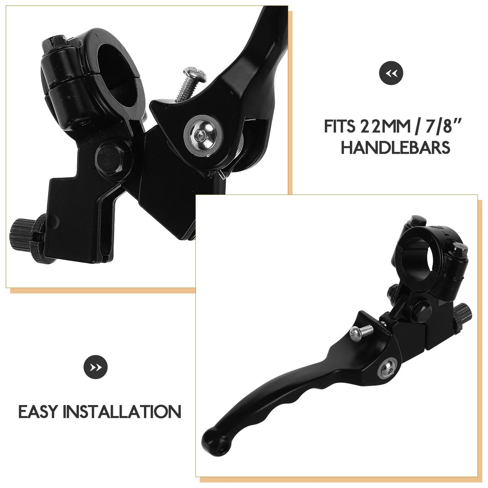 

1 set Motorcycle Brake Clutch Lever Set For 50-250Cc Atv Off-Road Motorcycles Handlebar Replacement Parts Scooters Electric Bike