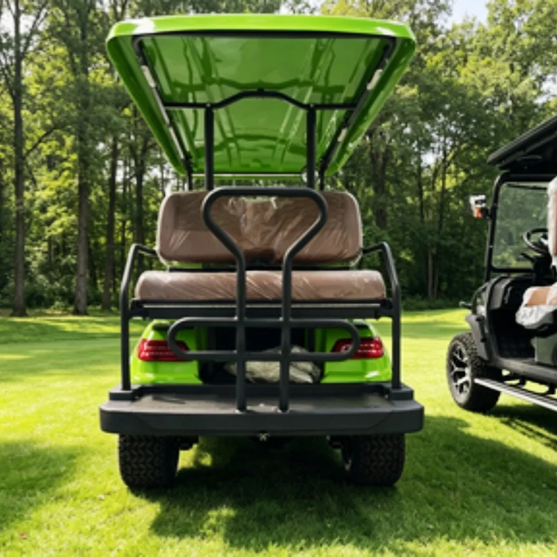 

Manufacturer 60V Lithium Battery Outdoor Golf Off-Road Hunting Electric Golf Cart With Folding Windshield Free Custom Color