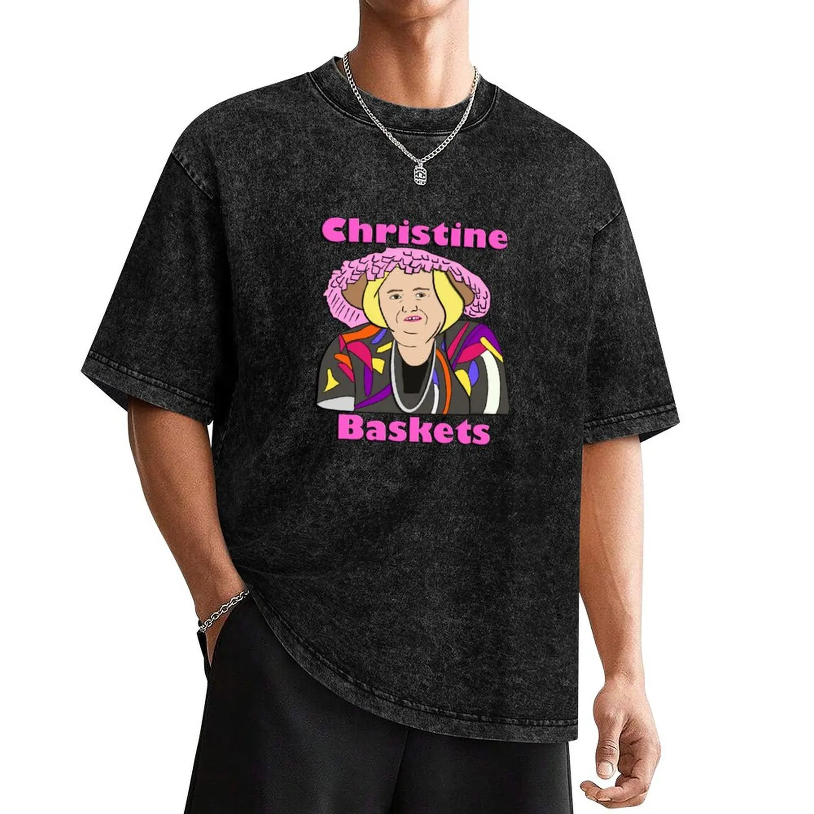 Christine Baskets Louie Anderson T-Shirt graphic t shirts plus size tops fitted t shirts for men