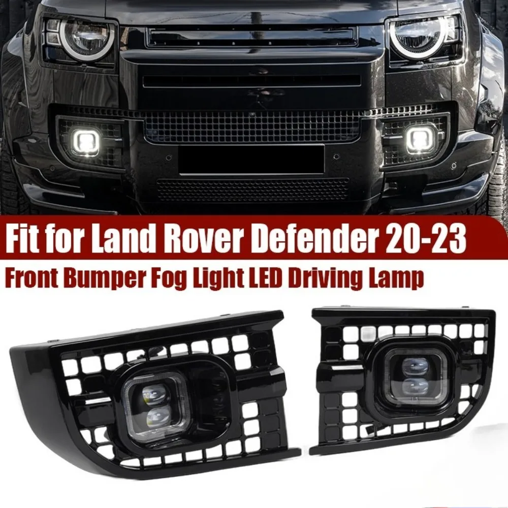 For Land Rover Defender L663 90 110 130 2020-2024 Front Fog Light LED Driving Lamp
