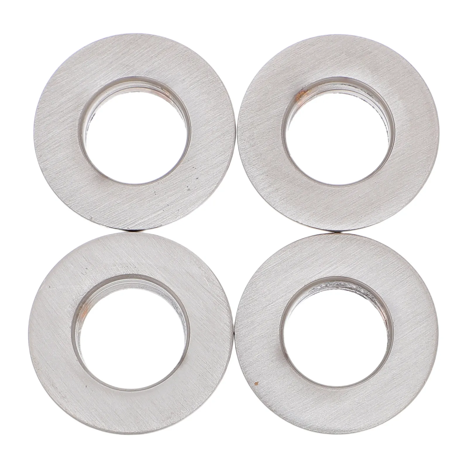 

Набор из 4 металлических декоративных заглушек для сливных отверстий раковины, защита от брызг, подходит для отверстий 22-24 мм