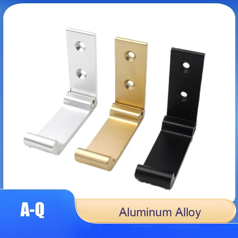 

1PCS Folding Coat Hooks Aluminum Alloy Wall-Mounted Hook Bracket Rust-Resistant, Suitable for Kitchen Bathroom Towel Hooks