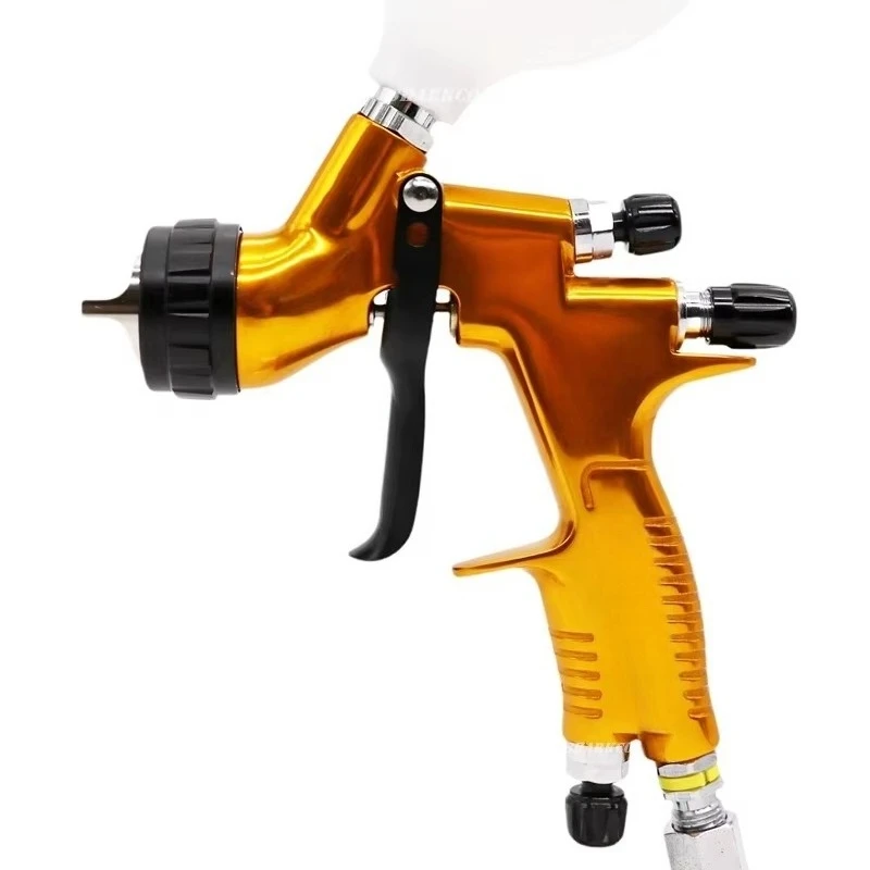1.2 1.3 1.4 1.8 HVLP Auto Spray Paint Gun 1.3mm Good Quality Automotive Refinishing air Pneumatic Car Paint Spray Gun