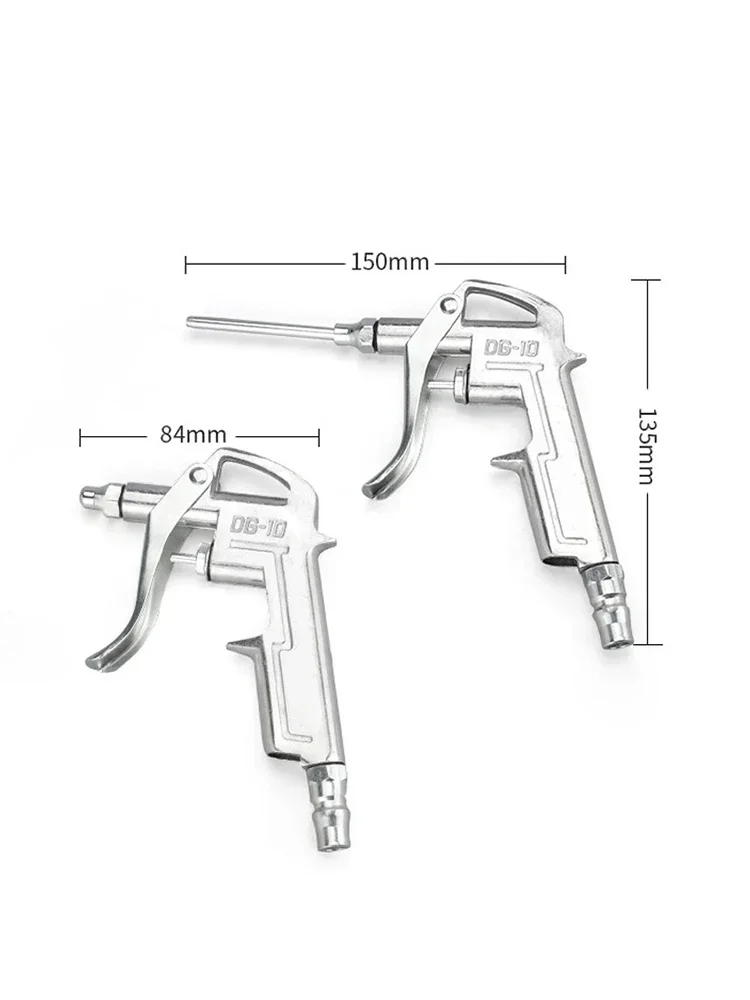 Pistol Trigger Cleaner Compressor Dust Blower 8inch Nozzle Cleaning Tool for Compressor Air Blow Gun