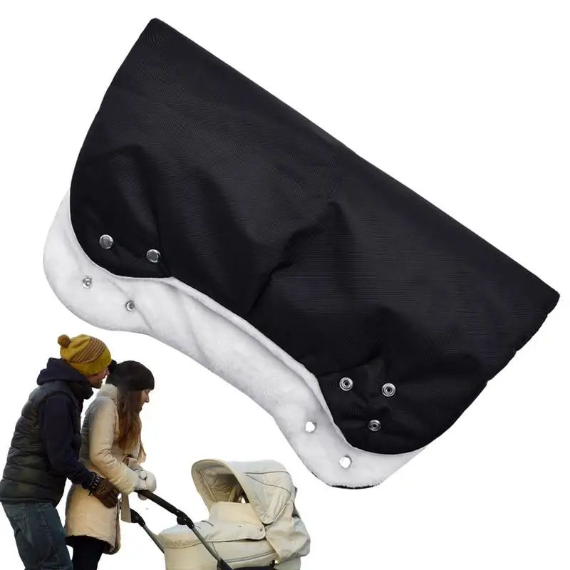 

Stroller Warmmuffs Gloves Anti-Freeze Hand Muff Gloves For Winter 1680D Oxford Cloth Winter Stroller Accessories For Pushchair