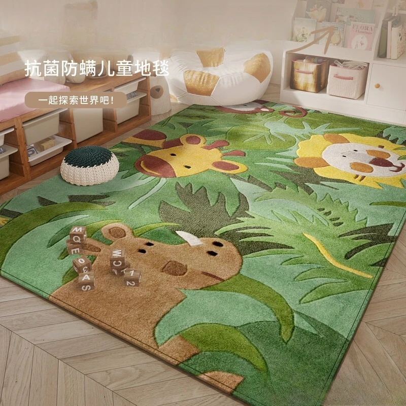 Carpet room, living room, climbing mat, leave-in washable, baby anti-drop mat, room play floor mat