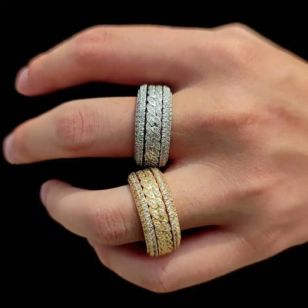bague-unisexe-personnalisee-en-argent-925-plaque-or-18-carats-avec-moissanite-gra-vvs-style-cuban-link-rotatif-hip-hop-iced-out-pour-la-vente-en-gros-b2b