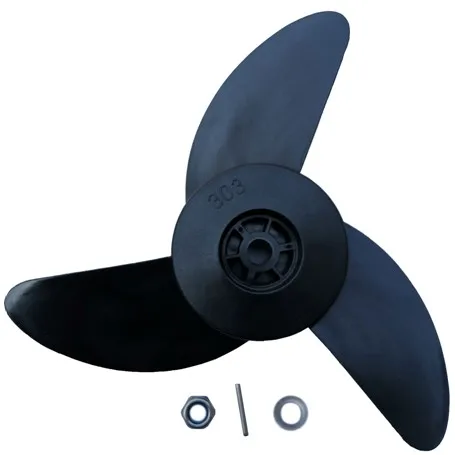 Haidelu 12V Brushless Variable Speed Electric Thruster P120 P150 with Universal Propeller Blades