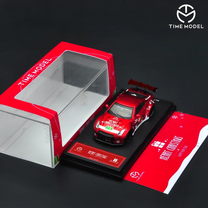 

TimeMicro 1:64 GTR R35 Christmas Edition Имитационная модель автомобиля из сплава