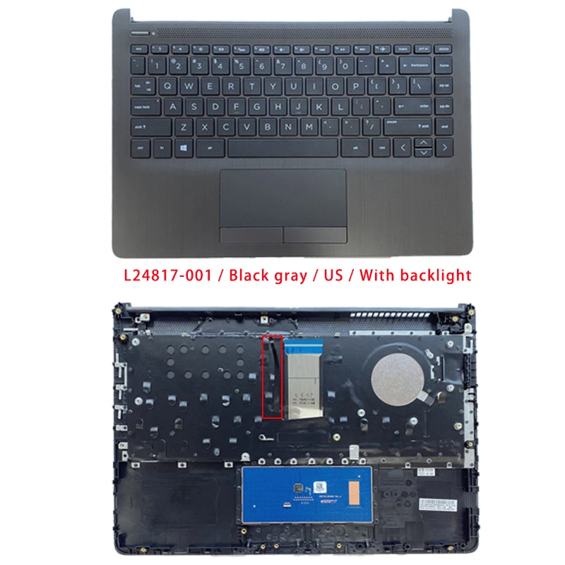 New For HP 14-CF 14-DF 14-DK 14S-CR TPN-I130 TPN-I135;Optional Laptop Case Repair Accessories