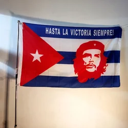 Guevara Flag Cuba Revolution Hero EI CHE Ernesto Memorial Hero Flag Indoor Outdoor Decoration 90x150cm